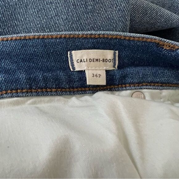 NEW Madewell Cali Demi Boot Jeans NWT Size 36 Medium Wash - Picture 7 of 13